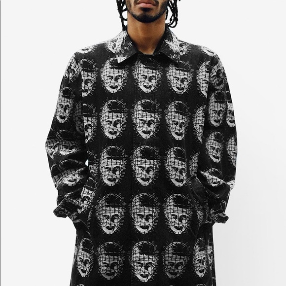 Supreme Supreme/Hellraiser Jacquard Trench Coat